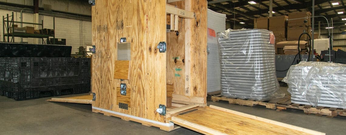 Irish Groupage Export Packing